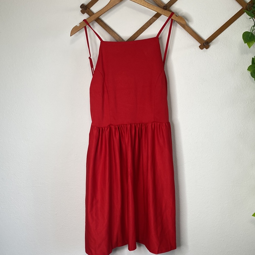 Fancyinn Backless Spaghetti Strap Mini Dress - image 2